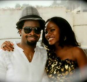 Basketmouth and wife