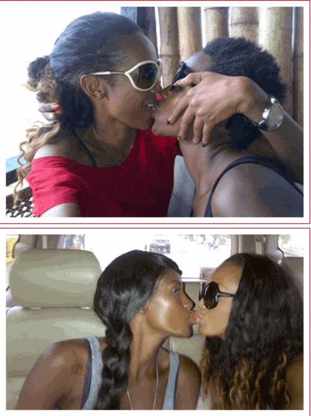 Barbz And Zainab Kiss