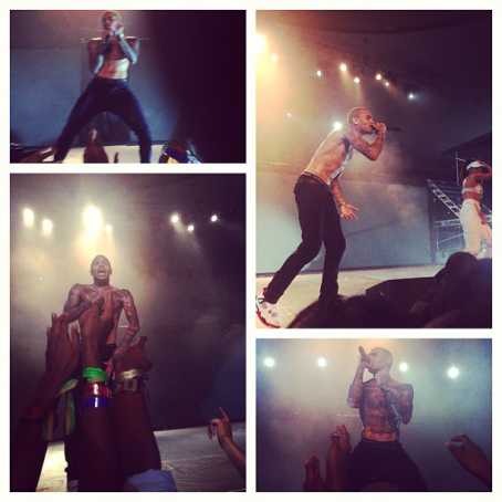 Chris Brown Concert in Lagos