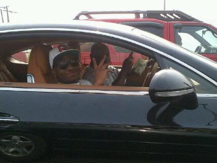 Davido Spotted In Lagos Traffic