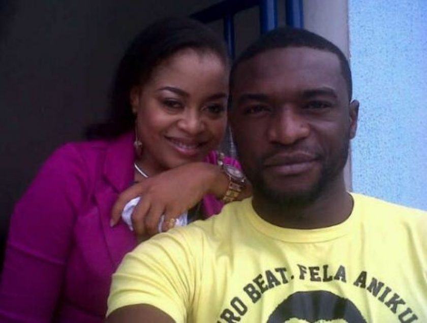 Nkiru Sylvanus and Kenneth Okolie