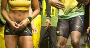 Usain Bolt and girlfriend