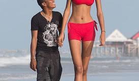 World's Tallest Teen Girl and Her Boyfriend
