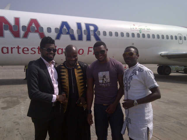Basketmouth, DIPP, Harrysong, others fly Dana Air as airline resumes operations