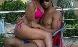 Flavour Nabania and his girlfriend