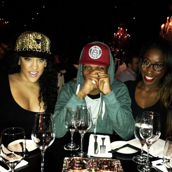Wizkid Spotted With Vixens Nunn and Myles