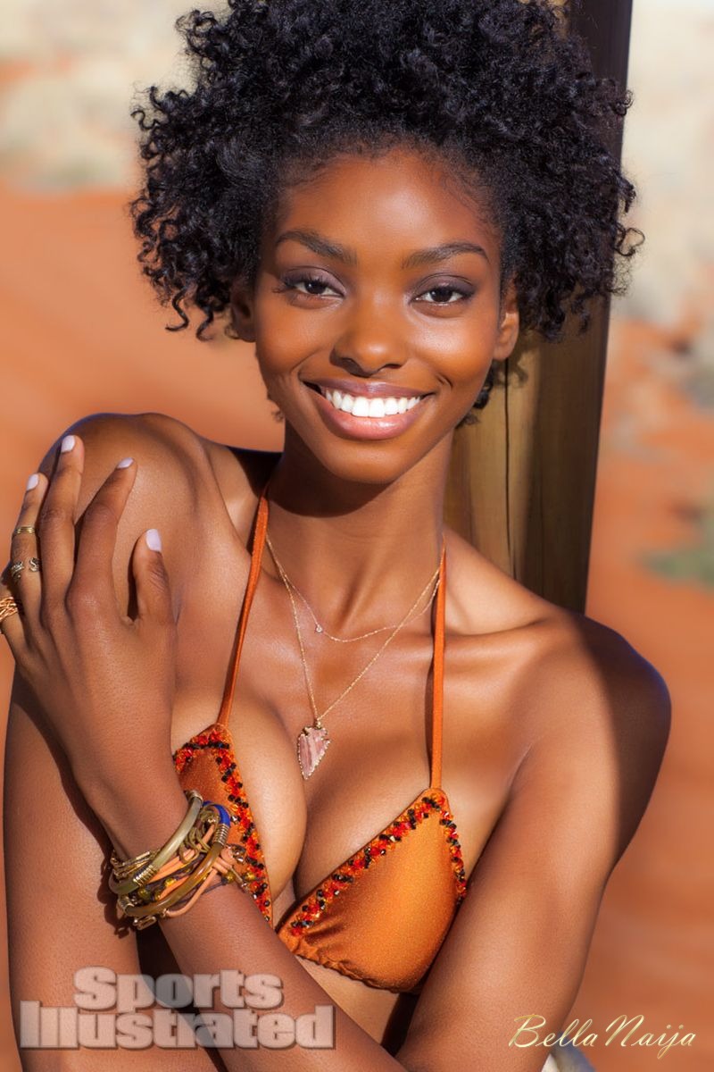 Adaora Akubilo Poses Topless For Sports Illustrated