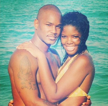 Cam'ron and fiancee