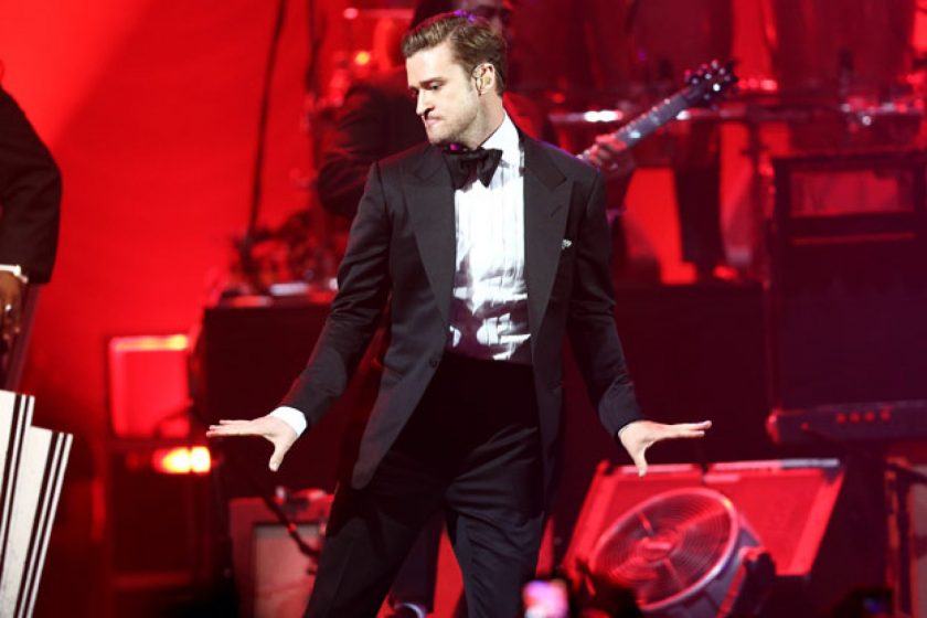 Timberlake Makes Concert Comeback