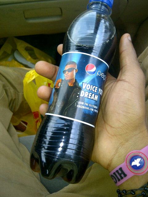 Wizkid is the new face of Pepsi PET bottle