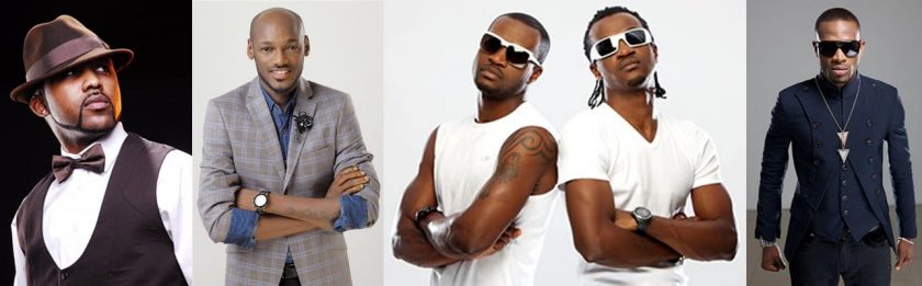 2face, PSquare, DBanj & Banky W