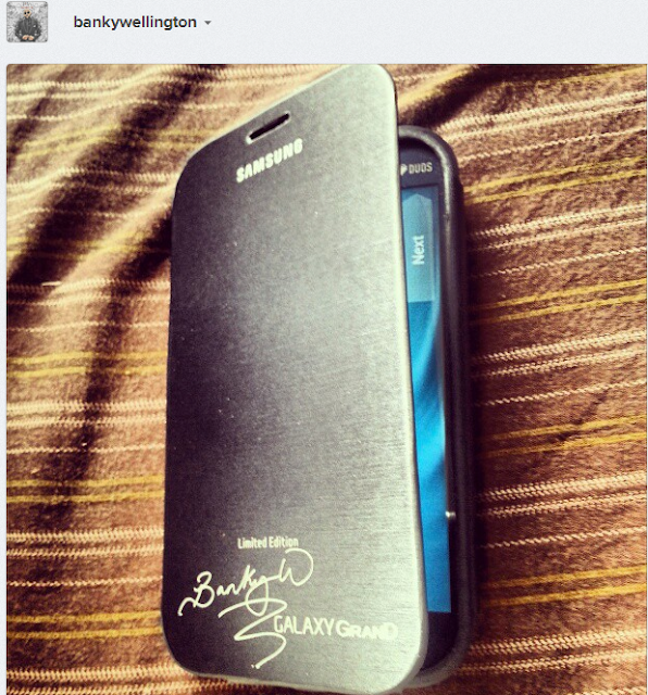 BankyW's Autograph On Samsung Galaxy