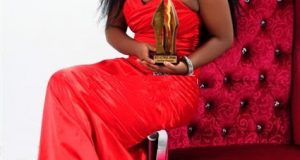 Jackie Appiah Unveils New Photos As She Flaunts Her Recent AMVCA statuette