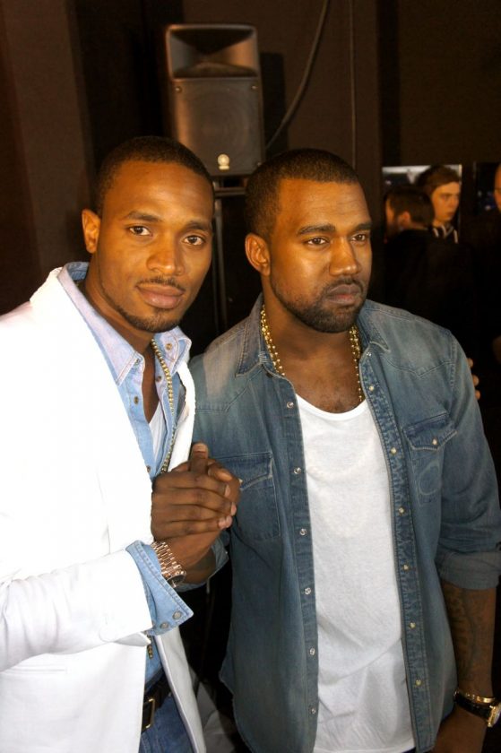 Kanye West and D'banj
