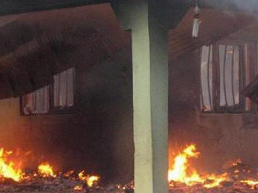 Ogun State Governor's House Gutted by Fire