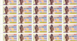 Agbani Darego Covers Nigerian Postal Stamps
