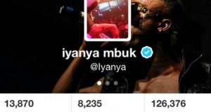 Iyanya now Verified on Twitter