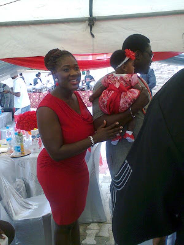 Mercy Johnson And Husband Dedicate Daughter