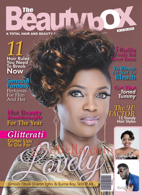 Omoni Oboli Covers Beautybox Magazine