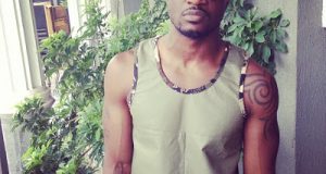 Peter Okoye's look