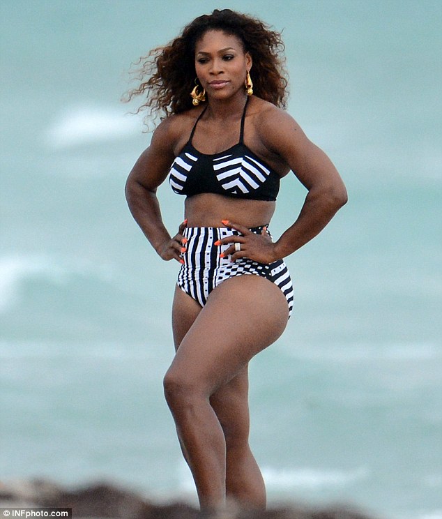 Serena Williams shows off her sexy figure in Bikini shoot