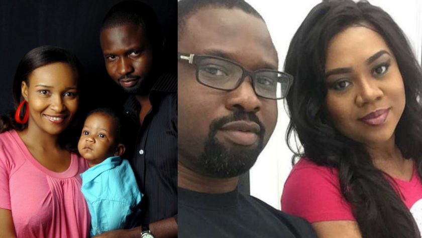 Stella Damasus with Doris Simeon ex husband