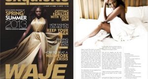 Waje Covers Exquisite Magazine