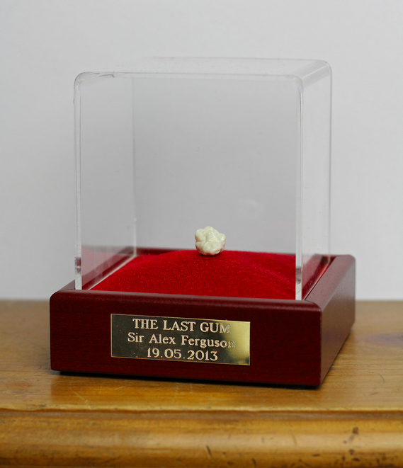 Alex Ferguson's last chewing gum