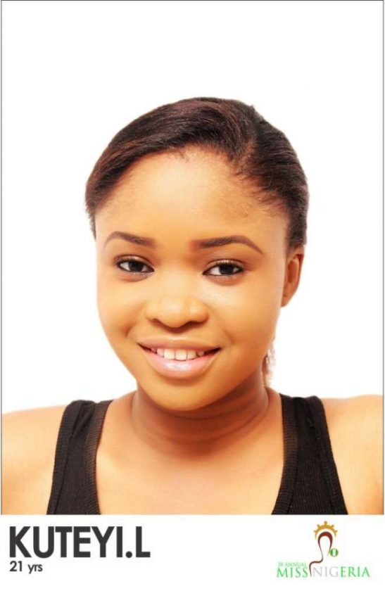 Kuteyi Miss Nigeria 2013