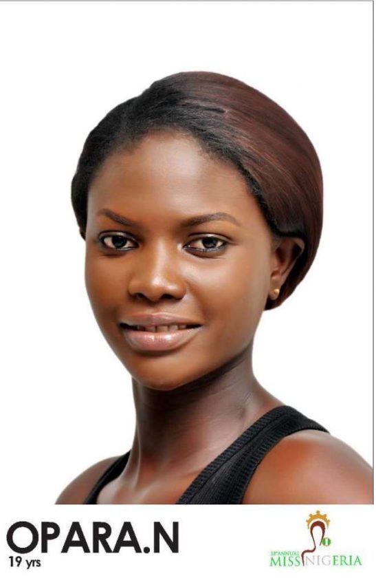 Opara Miss Nigeria 2013
