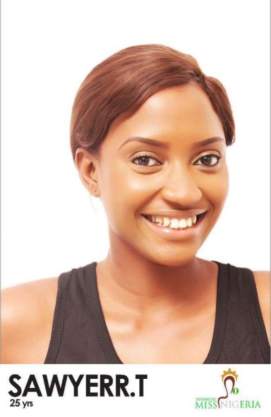 Sawyerr Miss Nigeria 2013
