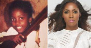 Tiwa as a child