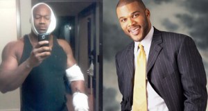 Tyler Perry and Walter Hampton