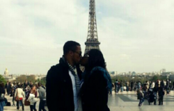 Van Vicker & Wife in Paris