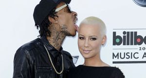 amber rose and wiz khalifa