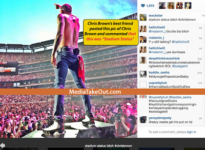 Chris Brown post