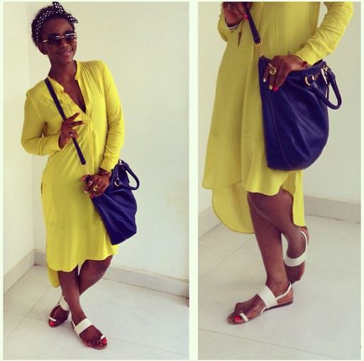 Genevieve Nnaji glows