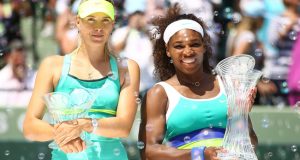 Maria Sharapova and Serena Williams