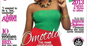 Omotola covers City People's Fashion & LifeStyle magazine