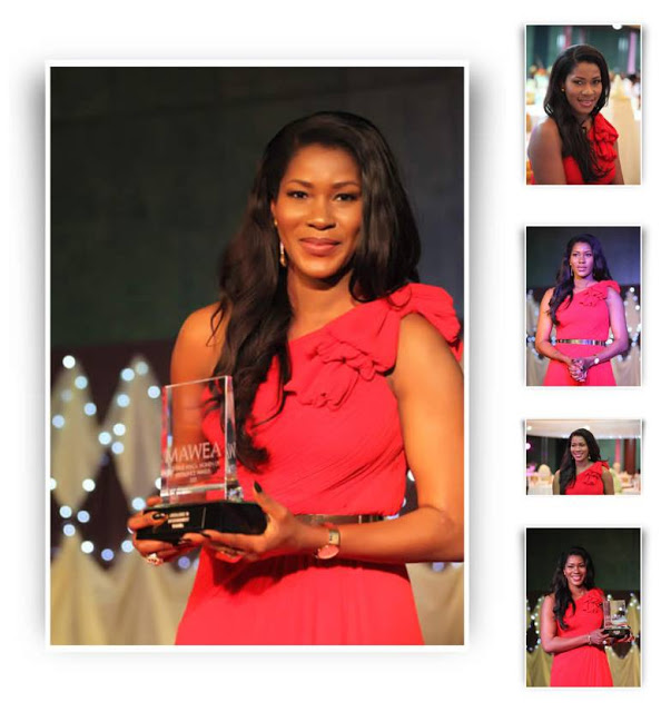 Stephanie Okereke Linus receives award of excellence