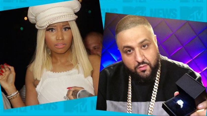 DJ Khaled proposes to Nicki Minaj