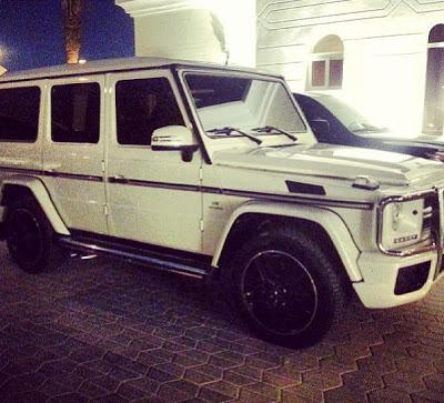 Davido flaunts new Mercedes Benz
