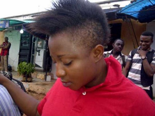 Ini Edo’s new hair style