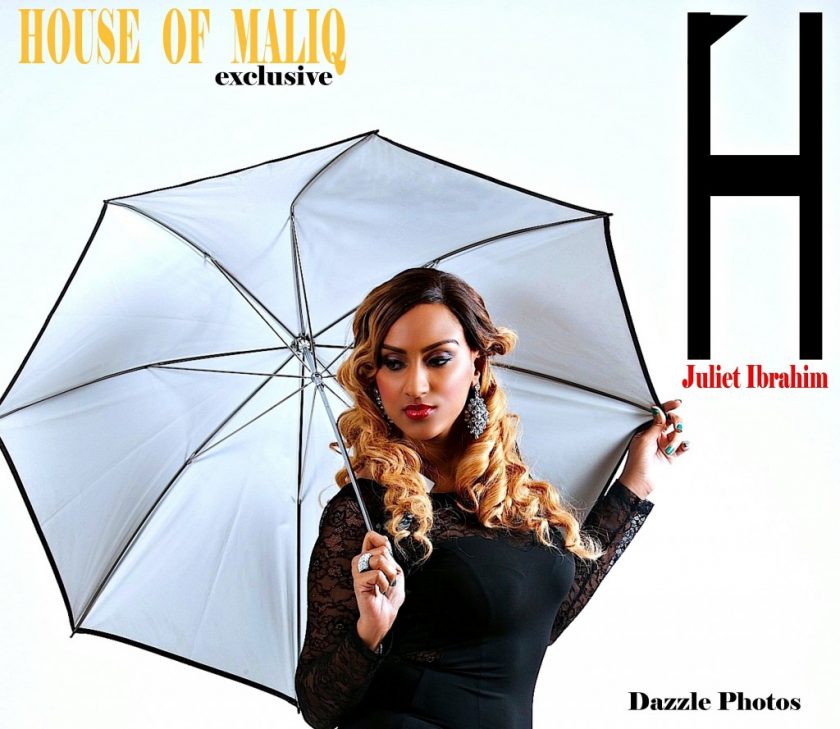 Juliet Ibrahim covers House Of Maliq july edition