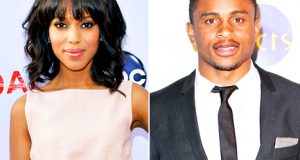 Kerry Washington and Nnamdi Asomugha