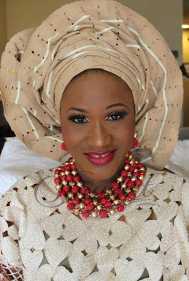 Sunmbo Ajaba Adeoye's stunning bridal look NaijaVibe