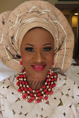 Sunmbo Ajaba Adeoye's stunning bridal look