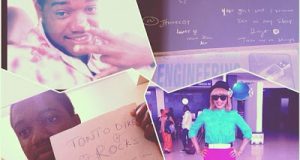 Tonto Dikeh fan showed his love for her