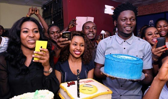 AyComedian's wife Mabel throws him a surprise birthday bash