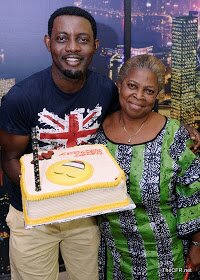 AyComedian's wife Mabel throws him a surprise birthday party